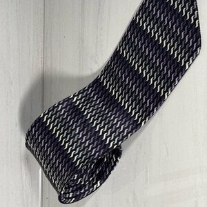 Covington Navy Blue Striped Tie Accessories